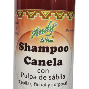 Shampoo Canela. sin fondo